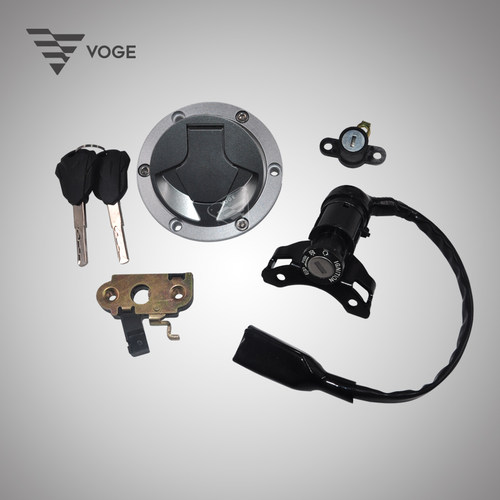 隆鑫VOGE无极LX200AC 300R 300RR 300AC 500R 250RR套锁全车锁 - 图1