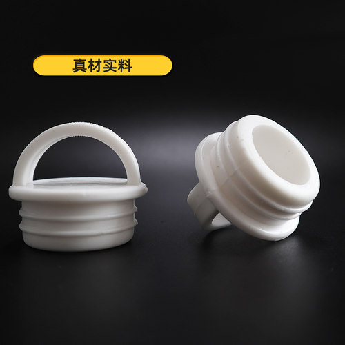 拖把桶塞子通用刮刮乐旋转拖把桶配件出水口堵水塞排水堵头软皮塞 - 图2