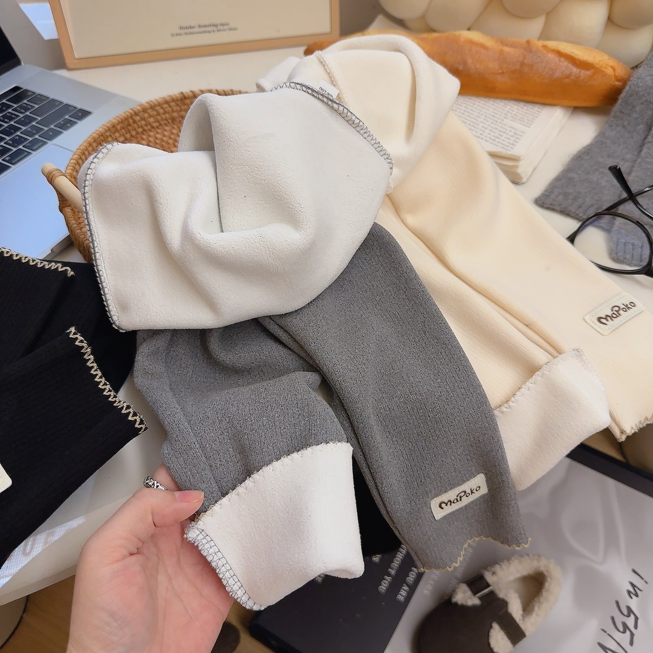 女童花边刺绣时尚百搭加厚一体绒休闲打底裤025冬季新款NG040辉,淘宝优惠券,粉丝福利购,淘宝优惠卷