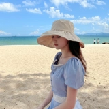 Шапка, летняя солнцезащитная шляпа на солнечной энергии, в корейском стиле, защита от ультрафиолета