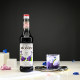 Maureen violet glass bottled coffee juice drink