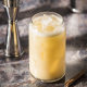 MONIN Peach Tea Flavored Syrup Glass