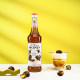 MONIN roasted chestnut flavored syrup glass bottle