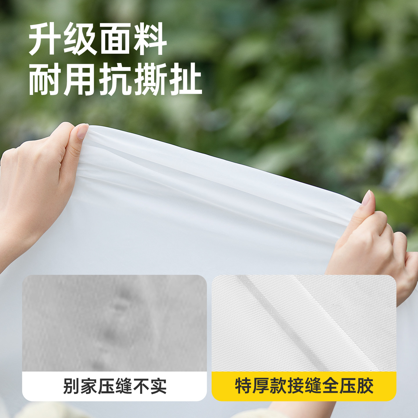 博沃尼克加厚成人雨衣长款全身防暴雨男女便携时尚非一次性雨披