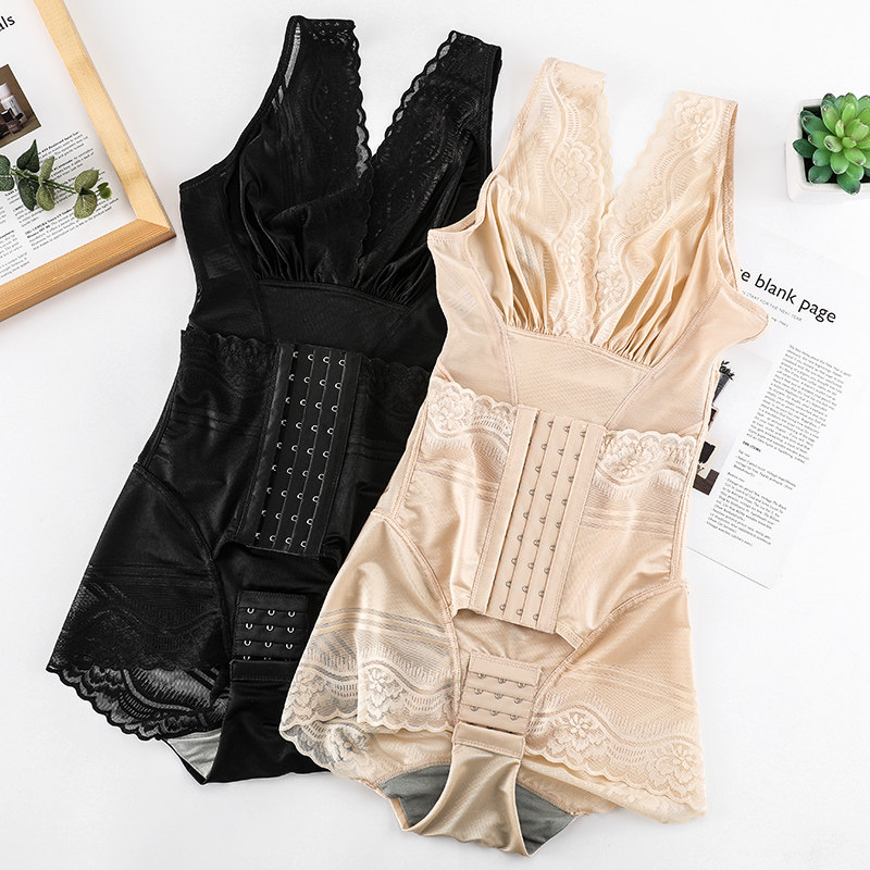 加强版秋冬新款收腹束腰燃脂塑身衣 康蔓丽塑身连体衣