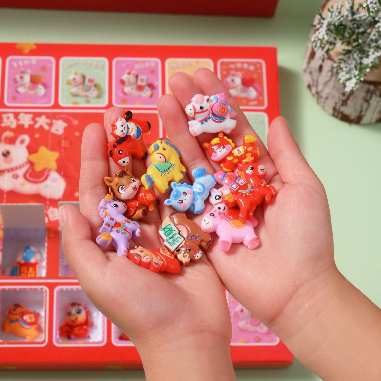 2026年马年盲盒洞洞乐新年春节小礼物儿童马年小公仔抽奖玩具礼品,淘宝优惠券,粉丝福利购,淘宝优惠卷