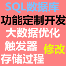 SQL Database Development Database Modify SQL Statement Generation Write Trigger Development Storage Process Modification