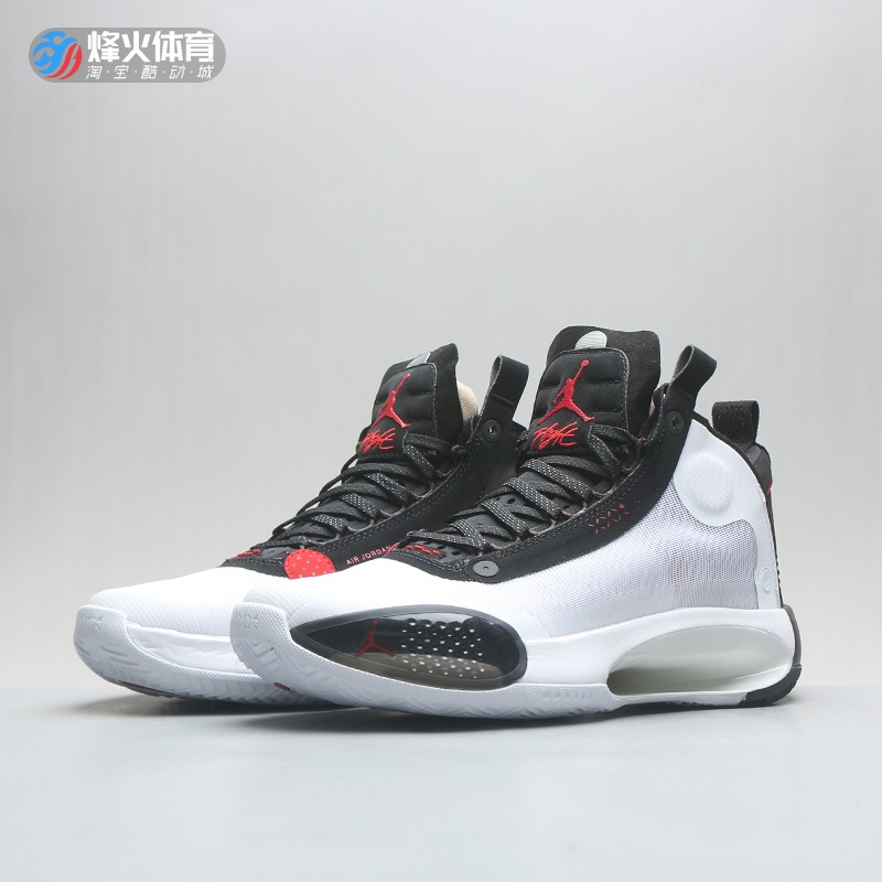 烽火Air Jordan 34 AJ34新年CNY黑白日食篮球鞋BQ3381 DA1899-900 - 图0