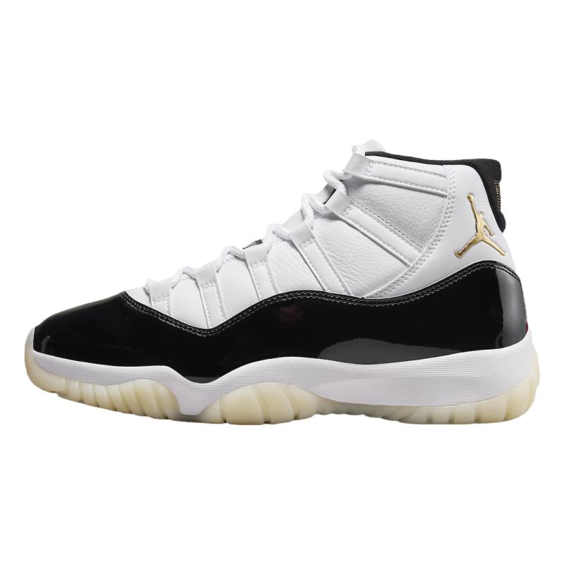 烽火 Air Jordan 11 DMP AJ11 白黑金 高帮复古篮球鞋 CT8012-170 - 图3