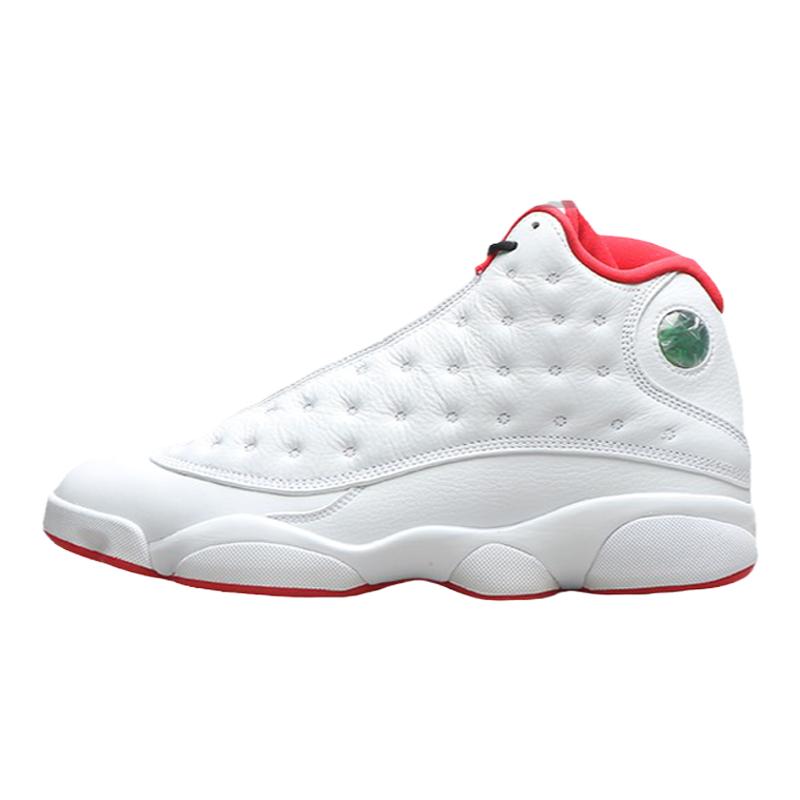 烽火 Air Jordan 13 AJ13 HOF白红高帮复古篮球鞋 414571-103-图3