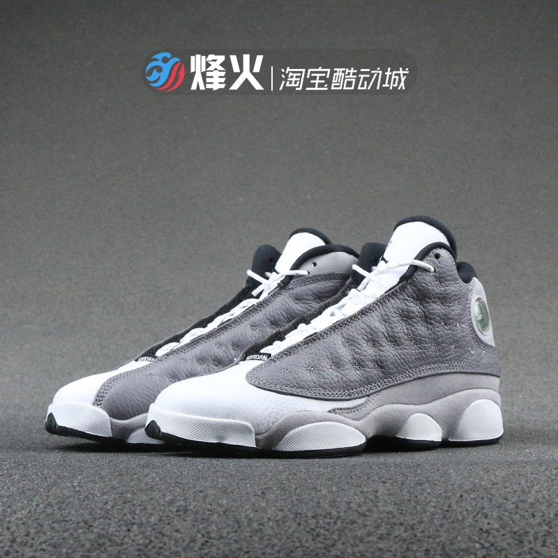 烽火体育 Air Jordan 13 Atmosphere Grey AJ13雾霾灰 884129-016-图0