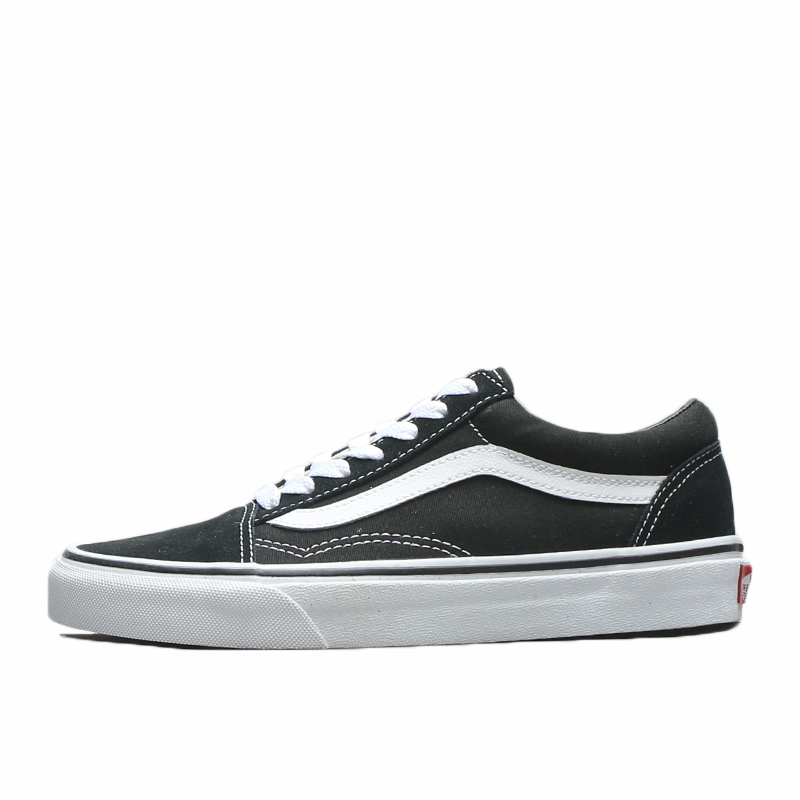 烽火 Vans Old Skool正品经典低帮黑白男女板鞋帆布鞋VN000D3HY28-图3