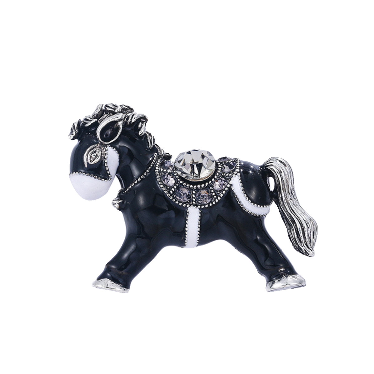 Other high-end European and American alloy men's and women's pony brooches