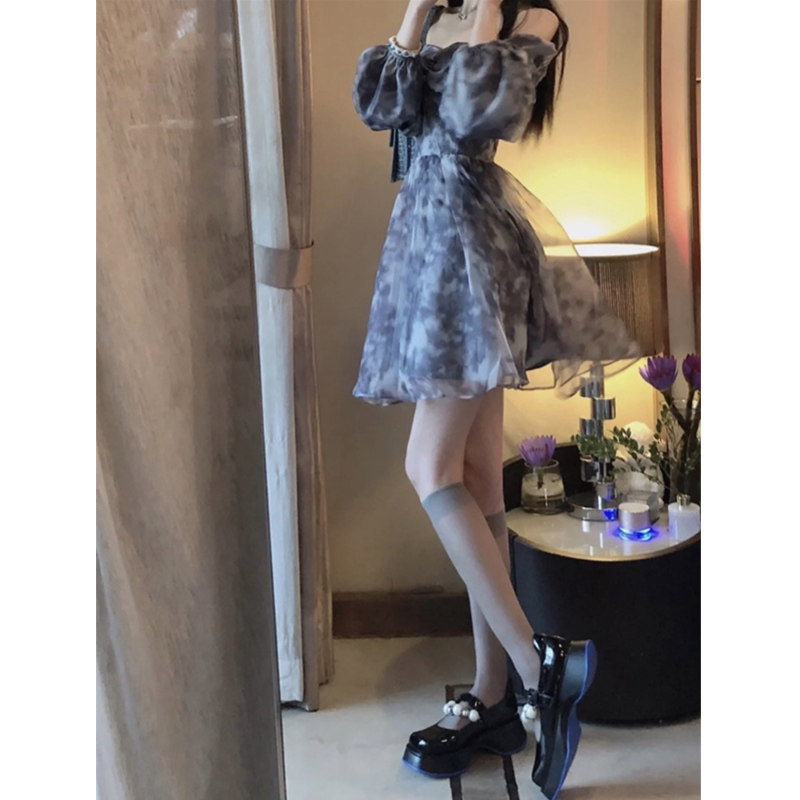 chic网红纯欲2022春季新款连衣裙 beihong连衣裙