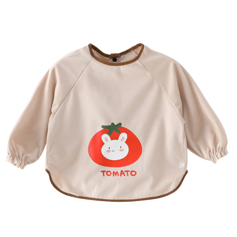 婴儿可爱防水反穿衣儿童吃饭长袖秋冬罩衣宝宝防脏围裙新款围兜,淘宝优惠券,粉丝福利购,淘宝优惠卷