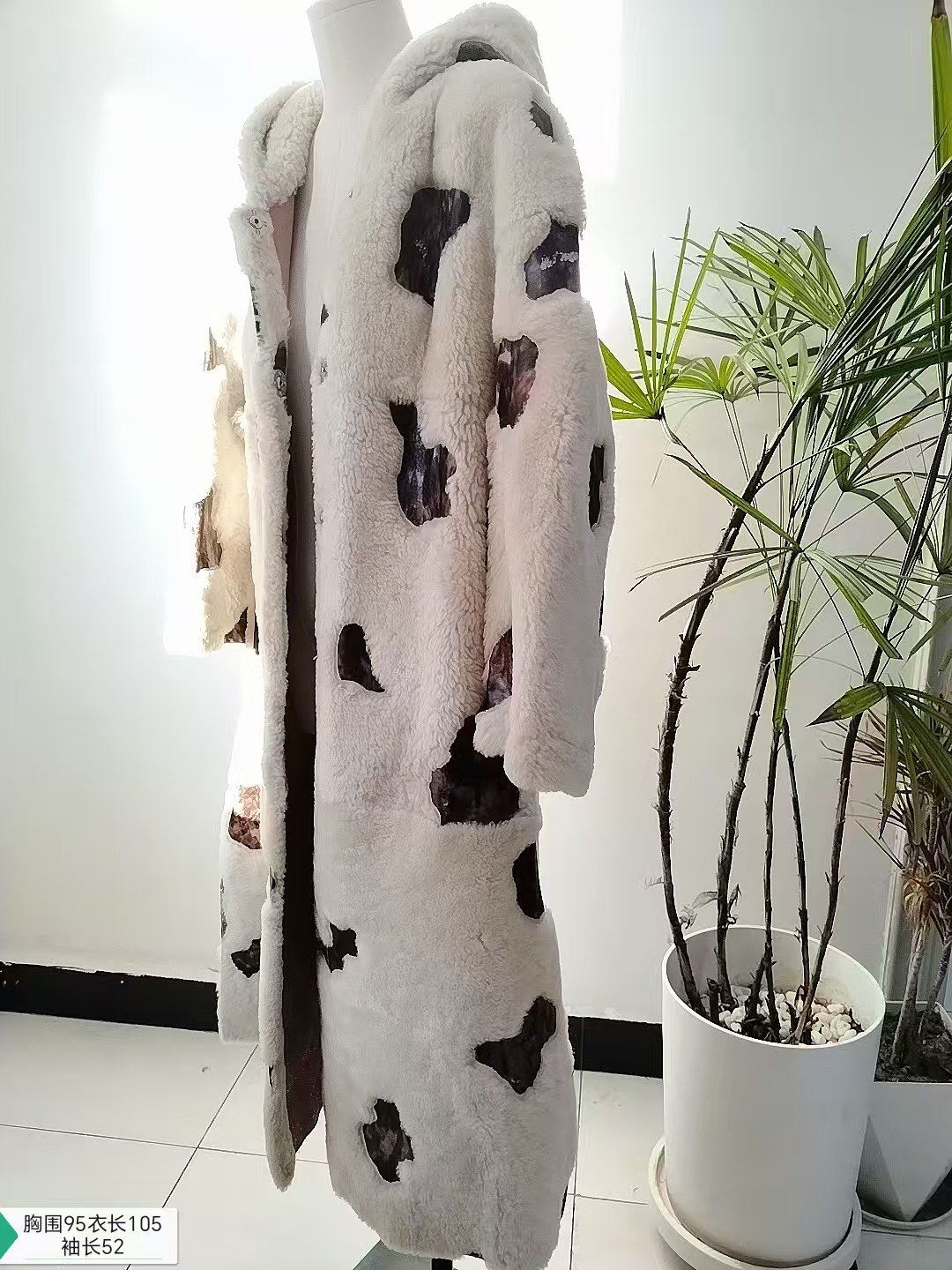 羊毛羊剪绒皮毛一体獭兔毛马甲貂皮大衣女龙猫皮草白色冬长款外套,淘宝优惠券,粉丝福利购,淘宝优惠卷