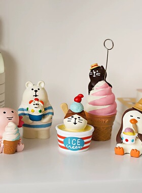 一口把你吃掉~夏日冰激凌猫