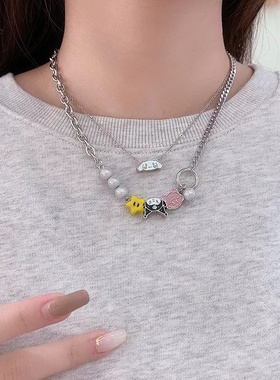 库洛米卡通可爱甜妹卫衣链
