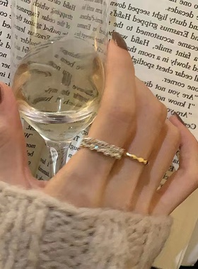 超仙精致开口可调节戒指