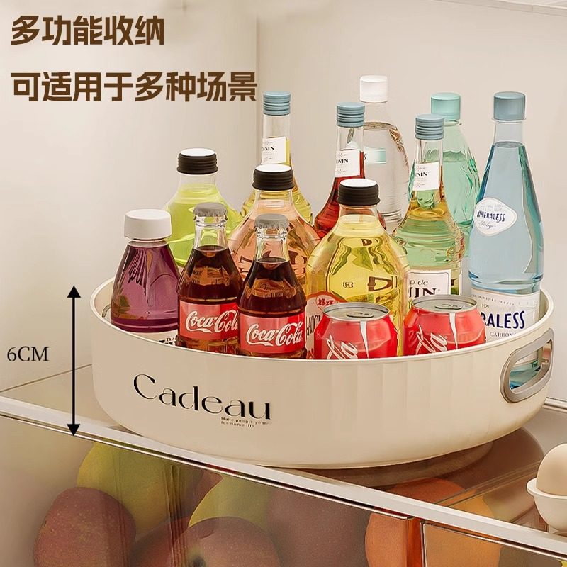 Rotating spice rack kitchen countertop