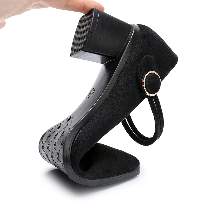 老北京布鞋防滑软底工作鞋女黑色尖头上班中跟女鞋舒适酒店职业鞋,淘宝优惠券,粉丝福利购,淘宝优惠卷