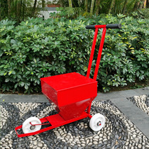 Road Scribe Car Lime Powder Worksite Construction Sprinkleash Ash Wire Tool Ground Painting Line Car National Mark Site