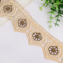 Curtain Lace water soluble edge Leaf Side Sofa Accessories Accessories Accessories Trim edge Wide edge Pillow Edge Embroidered Lace S-071