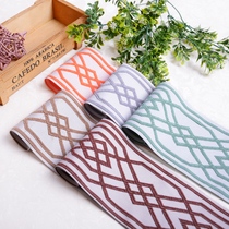 Wide 9cm Curtains Lace Accessories Jacquard webbing Curtain Splicing Accessories Hanfu Clothing Clothing Rim Skirt Head Girdle 091