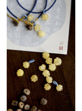 猫妈家天然蜜蜡事业财运手绳