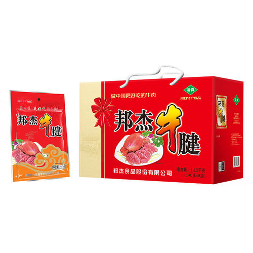 邦杰牛肉礼盒牛腱肉食真空中秋特产清真酱牛肉卤味熟牛肉即食牛肉 - 图3