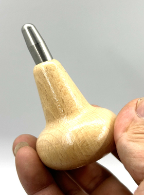 304不锈钢实木磁疗按摩棒