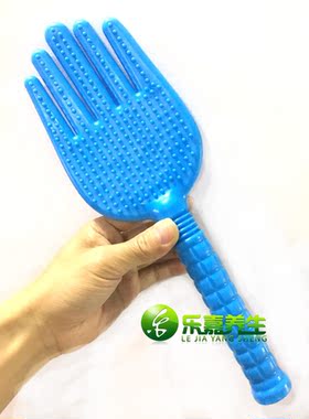 硅胶手掌经络拍痧板 仿生手指健康拍打棒 狼毫小笔校内购物个性