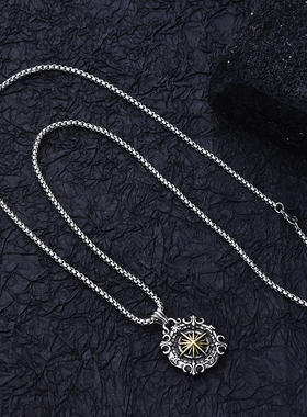 穗爵钛钢钛钢蛇骨链男