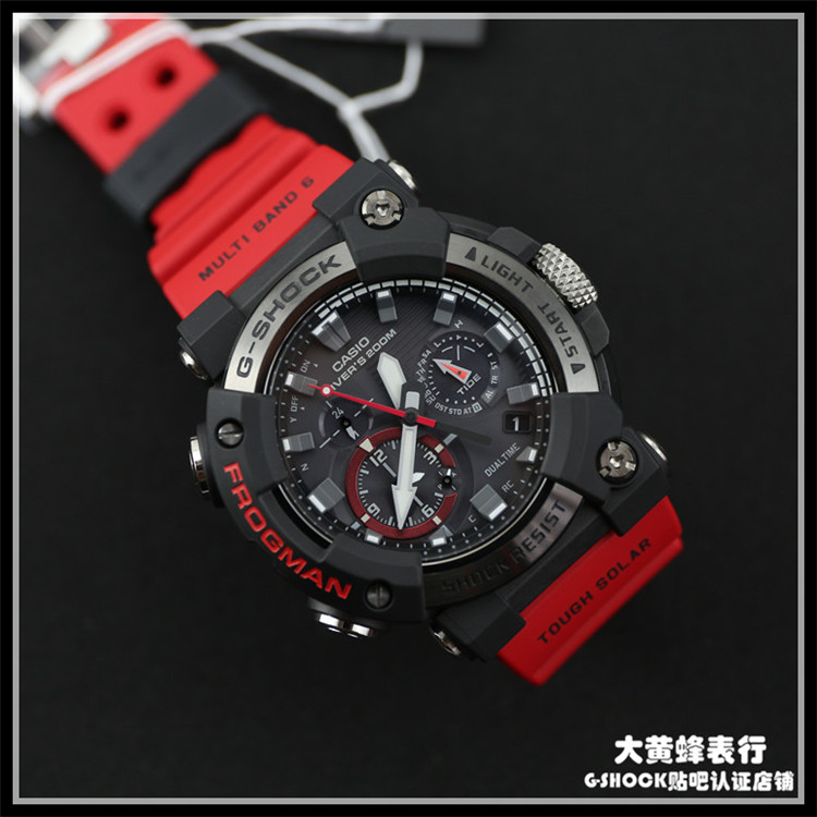 1A4 1A2 1A A1000 GWF 七代蛙人光能电波蓝牙潜水表 SHOCK G 卡西欧 1A4 1A2 1A A1000 GWF 七代蛙人光能电波蓝牙潜水表 SHOCK G 卡西欧