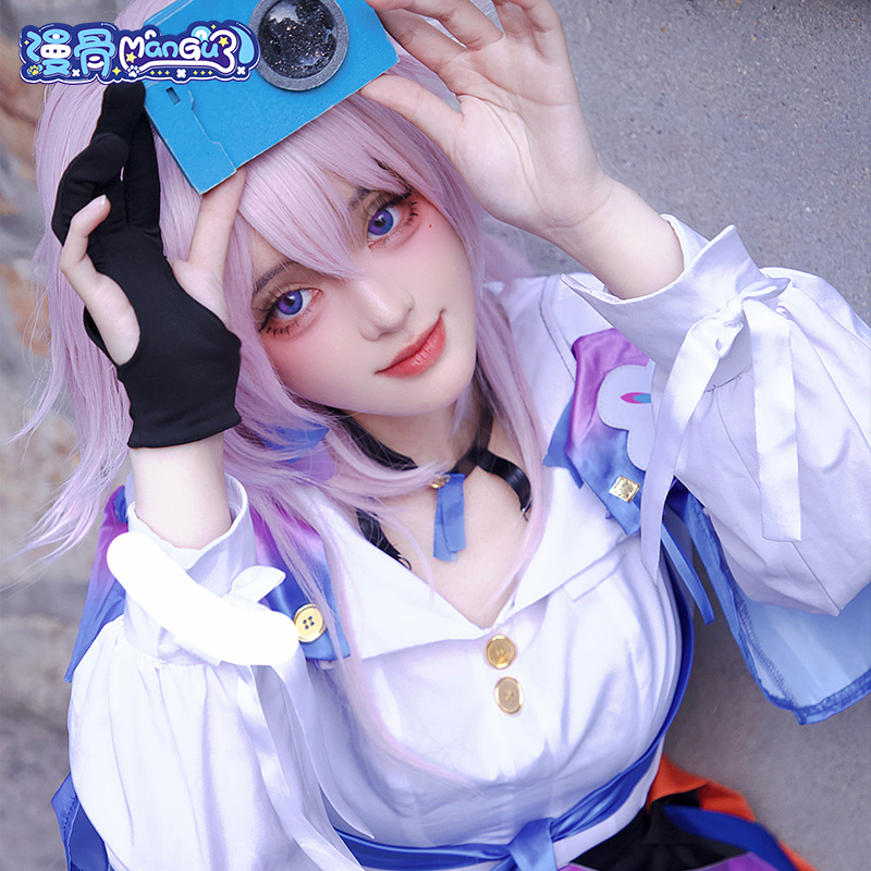 漫骨崩坏星穹铁道三月七cos动漫游戏cosplay全套服装二次元cos服-图1