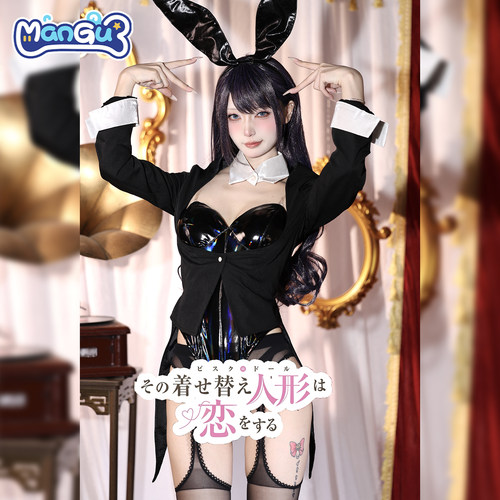 漫骨喜多川海梦cos服 兔女郎更衣人偶坠入爱河全套cosplay服装女 - 图2