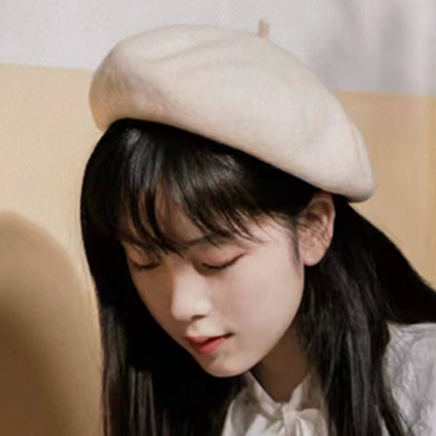 贝雷帽女小头xs头围52cm帽子小号画家帽送防掉夹贝雷帽女小头围帽,淘宝优惠券,粉丝福利购,淘宝优惠卷