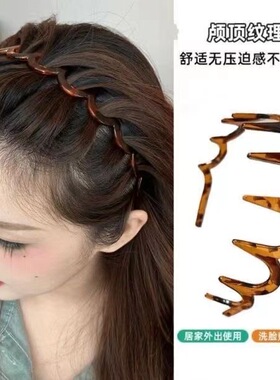 发卡饰品优质牛筋休闲风化妆洗脸