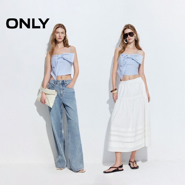 ມີແຕ່ເສື້ອເຊີດແຂນສັ້ນ camisole chiffon striped bow
