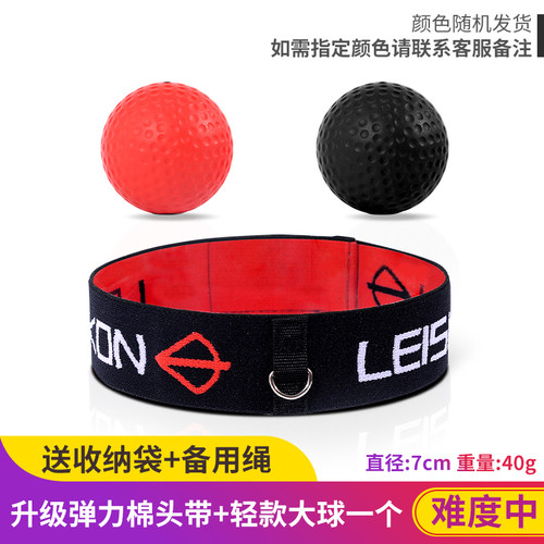 头戴式拳击反应球速度球减压拳击球拳击魔力球反应躲闪训练弹力球 - 图0