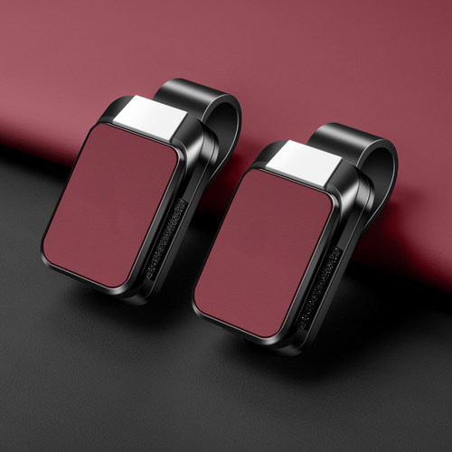 车载眼镜夹多功能车载遮阳板收纳夹眼镜架车内挂墨镜夹子收纳夹子 - 图1