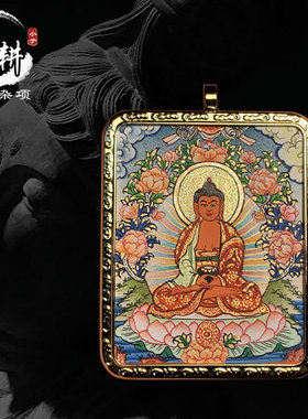 随身微唐手绘随身小唐卡