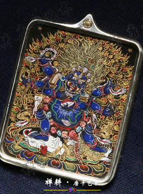 随身手绘微唐男女银壳布本