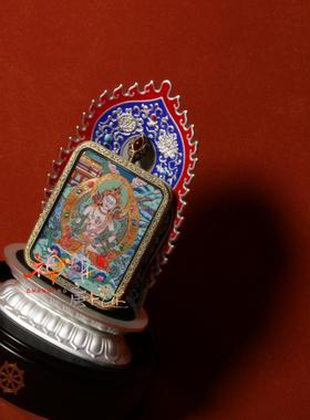 热贡随身手绘微唐金刚萨埵