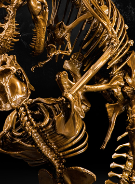 奥格瑞玛金刚大君之怒铜雕摆件礼