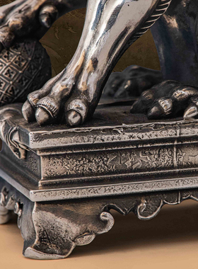 OGRM金·泰和八年·镇狮摆件礼