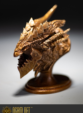 奥格瑞玛暴雪魔兽世界摆件青铜礼