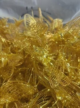 知了蜕变金蝉重工轻奢摆件