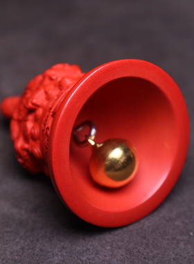 保真朱砂狮咬剑摆件吊坠挂件