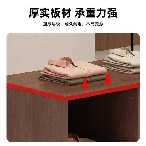 服装店玻璃中岛流水台收银台女装饰品摆件展示桌店铺陈列台储物柜 - 图1